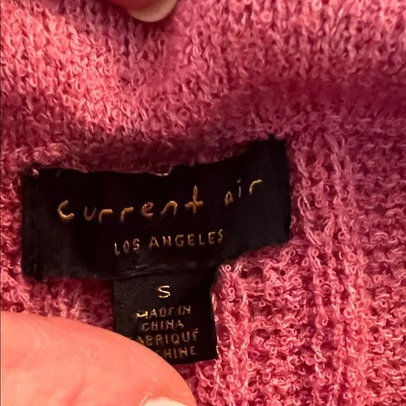 Current Air Pink Cable Knit Maxi Skirt - Picture 2 of 5